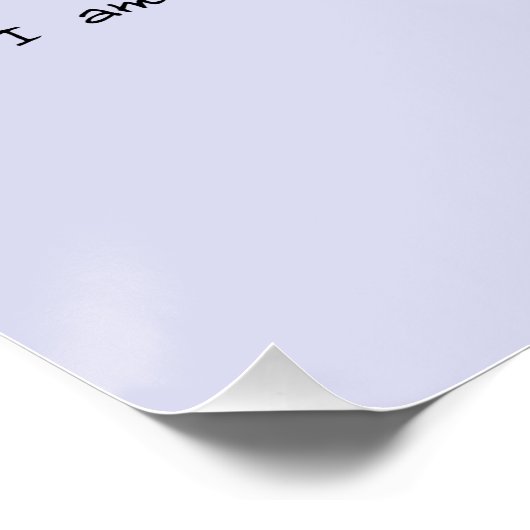 Poster Gratitude Affirmation positive (Coin)