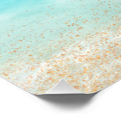 Poster Gratitude change tout Tropical Beach Post (Coin)