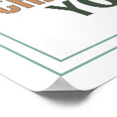 Poster Gratitude Changes You Psalm 107 1 Spiritual (Coin)