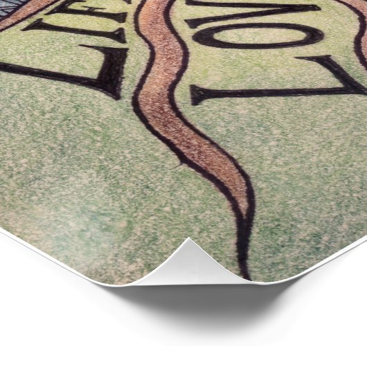 Poster Gratitude Tree Glossy Imprimer (Coin)