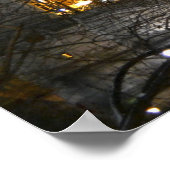 Poster Gratte-ciel sur la rivière Chicago (Coin)