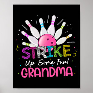 Poster Grattez-Vous Une Grand-Mère Amusante De L'Annivers