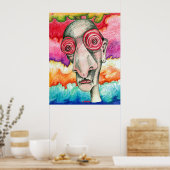 Poster Gratuit Insomniaque (Cuisine)