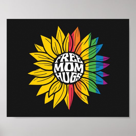 Poster Gratuit les câlins ! (Devant)