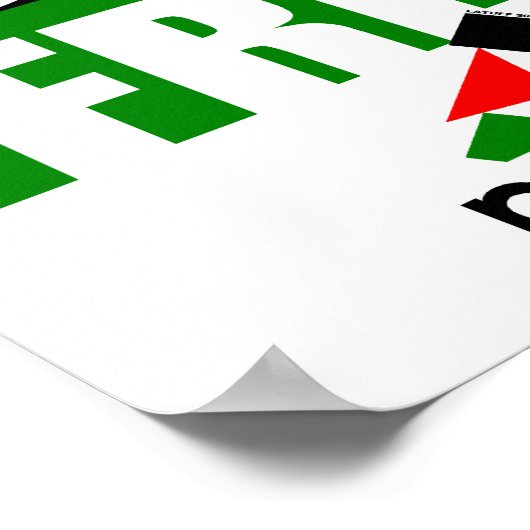 Poster GRATUIT! Palestine (Coin)