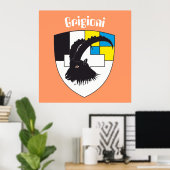Poster Graubünden Grigioni Grischun (Bureau à domicile)