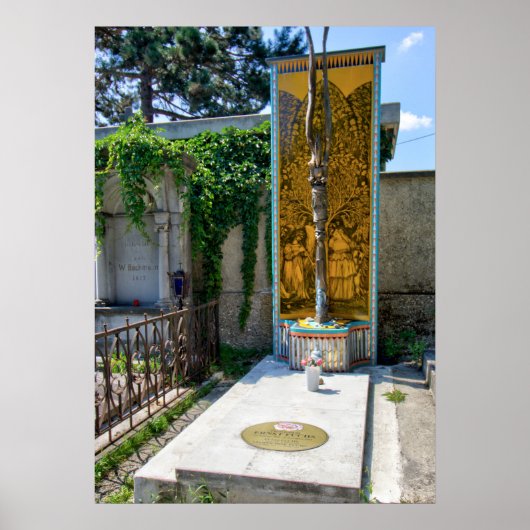 Poster Grave D'Ernst Fuchs (Devant)