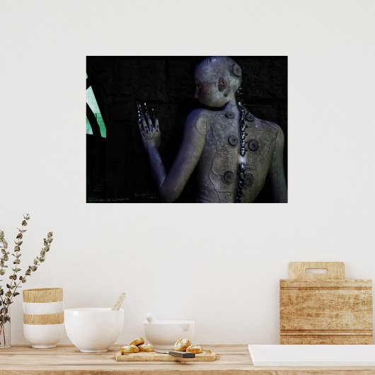 Poster Gravé et cassé (Cuisine)