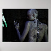 Poster Gravé et cassé (Devant)