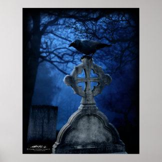 Poster Grave Raven 16x20
