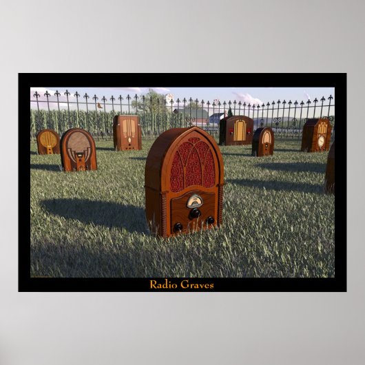 Poster Graves radio (Devant)