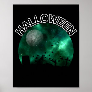 Poster Graveyard Lune Escape Wall Art