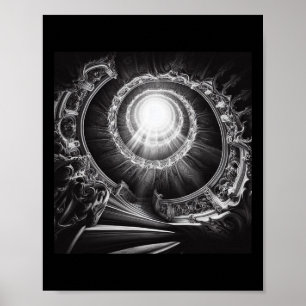 Poster Gravissant l'escalier vers les cieux. N° 3 