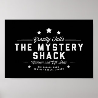 Poster Gravity Falls La cabane mystérieuse