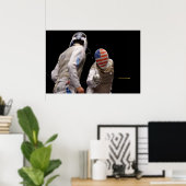 Poster Gravure aux États-Unis (Bureau à domicile)