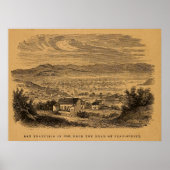 Poster Gravure d'antiquité San Francisco (Devant)