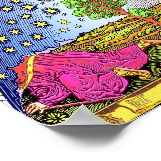 Poster Gravure flammarion (Coin)