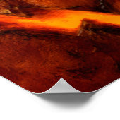 Poster Gravure Macro Lueur d'Ember (Coin)