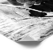 Poster Gravure pour bébé (Coin)