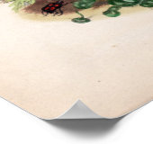 Poster Gravures botaniques, avril (Coin)