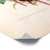 Poster Gravures botaniques, mai (Coin)