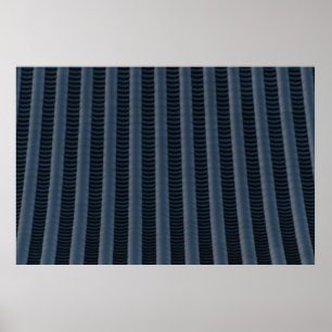 Poster Gray and black striped illustration