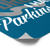 Poster Gray Ribbon I'm Not Drunk I Have Parkinson’s Aware (Coin)