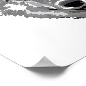 Poster Gray Wolf Design (Coin)