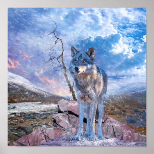 Poster Gray Wolf RÉPONSE À L'APPEL (Devant)