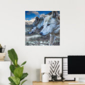 Poster Gray Wolf SENTINELS (Bureau à domicile)