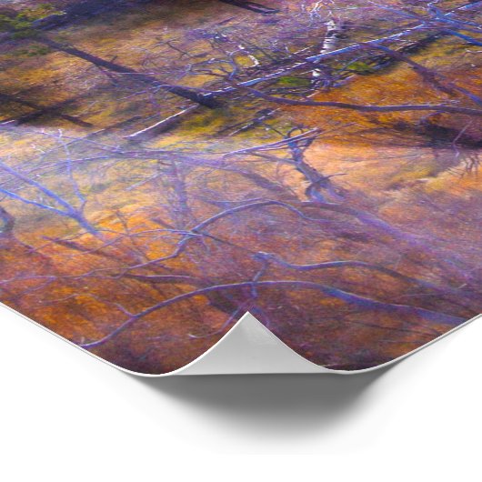 POSTER GRAY WOLF SUIVEZ LE FLUX (Coin)