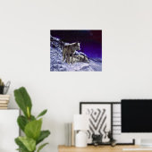 Poster Gray Wolves (Bureau à domicile)