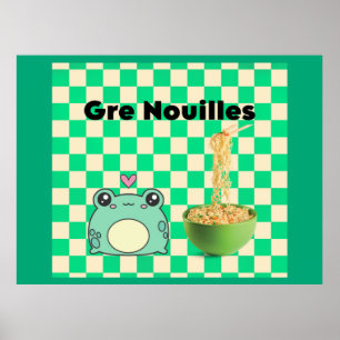 Poster Gre nouilles
