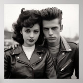 Poster Greaser Punk Couple (Devant)
