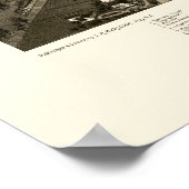 Poster Great Barrington, MA Carte panoramique - 1884 (Coin)