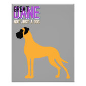 Poster Great Dane (Devant)