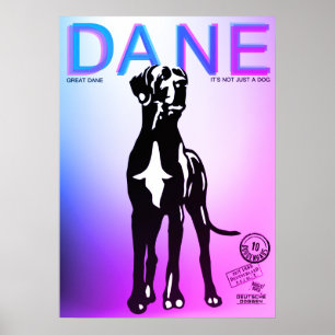Poster Great Dane