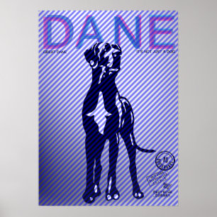 Poster Great Dane