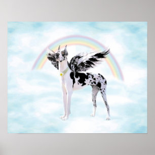 Poster Great Dane Angel Harle