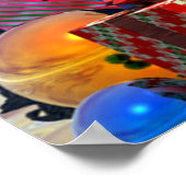 Poster Great Dane Christmas Surprise Merle (Coin)