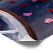 Poster Great Dane Dog Valentine's Day (Coin)