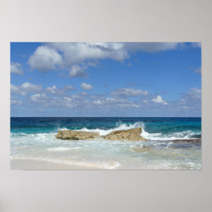 Poster Great Guana Cay Beach, Bahamas