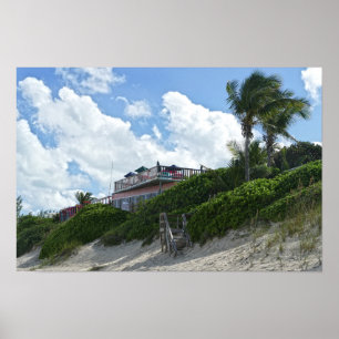Poster Great Guana Cay Beach Bar, Bahamas