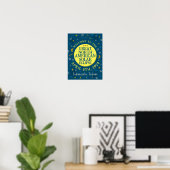 Poster Great North American Solar Eclipse Avr 2024 (Bureau à domicile)