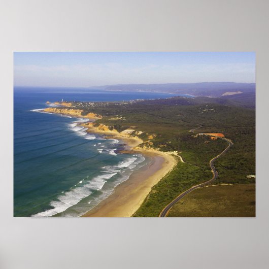 Poster Great Ocean Road et Split Point Lighthouse, (Devant)