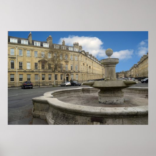 Poster Great Pulteney Street, Bath. (Devant)