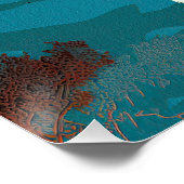 Poster Great Pyrenees Dog 003 - Bruno Pokopen (Coin)