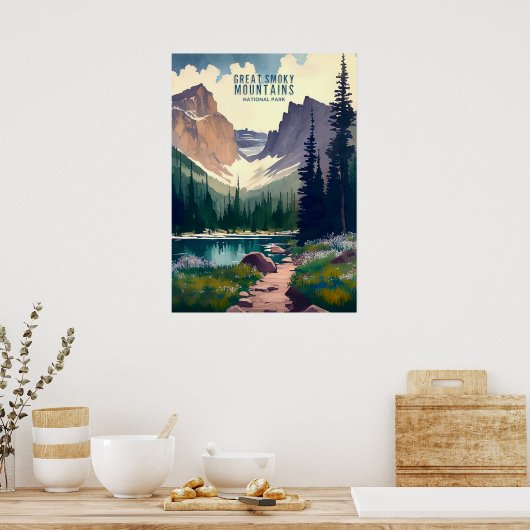 Poster Great Smoky Mountains (Cuisine)