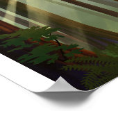 Poster Great Smoky Mountains National Park Litho Artwork (Coin)