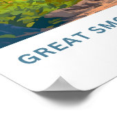 Poster Great Smoky Mountains National Park Travel Imprime (Coin)